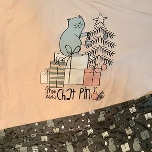 La Vie En Rose Cat Pyjama (PJs) (never worn)